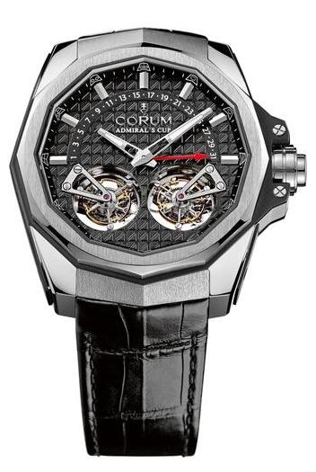 Corum Admirals Cup AC-One 45 Double Tourbillon Replica watch A108/02337